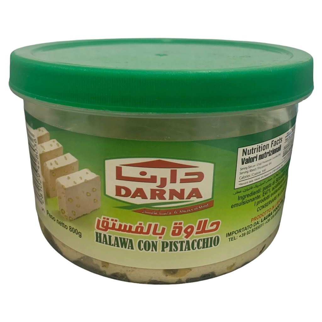 HALAWE C/ PISTACHO DARNA  800GR