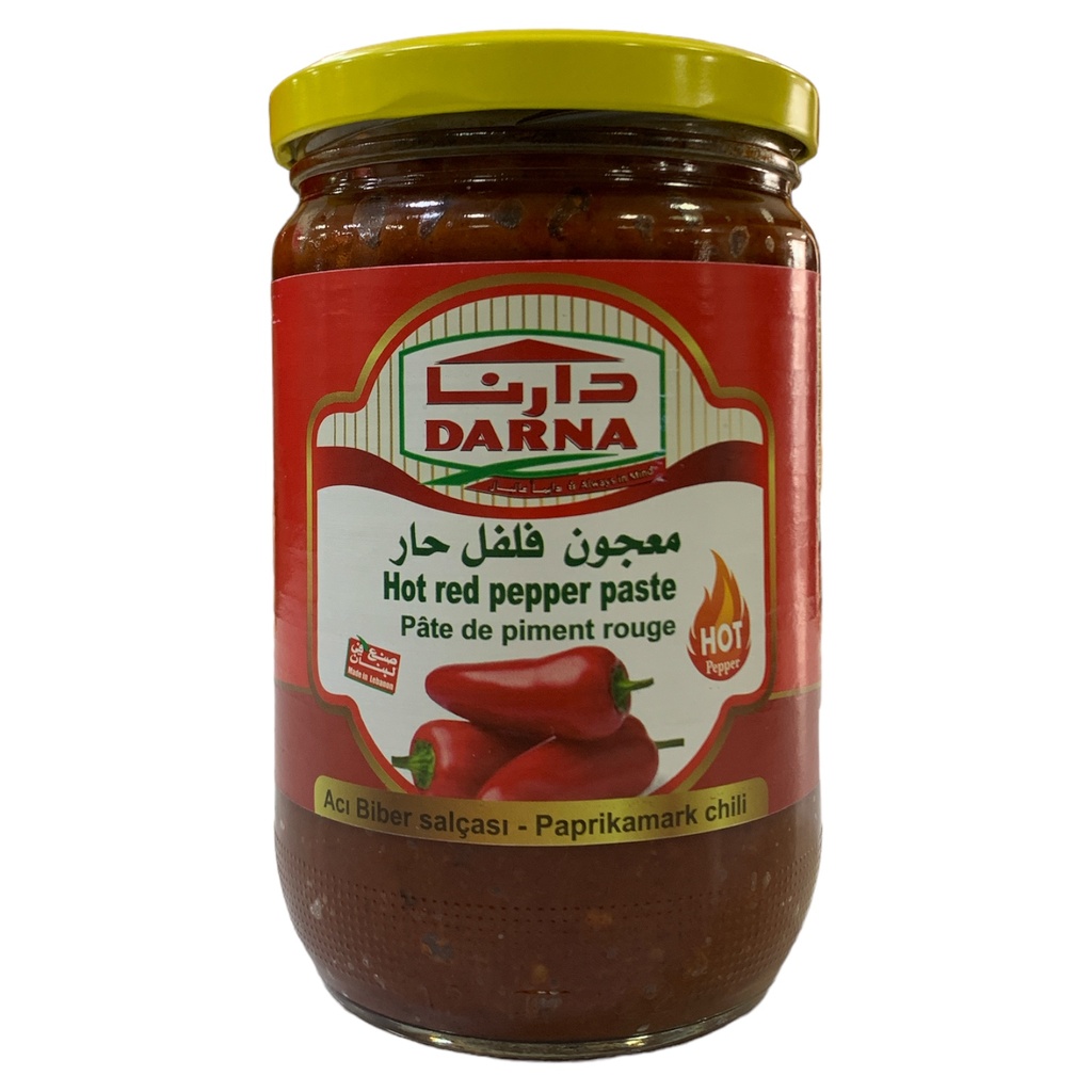 HOT RED PEPPER PASTE - PASTA DE PIMENTON PICANTE DARNA 660GR