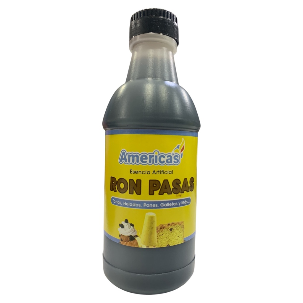 ESENCIA RON CON PASAS 250 ML AMERICAS