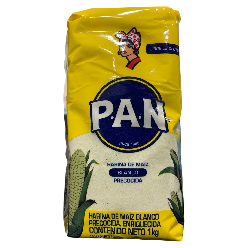 HARINA PAN LIBRE DE GLUTEN 1KG
