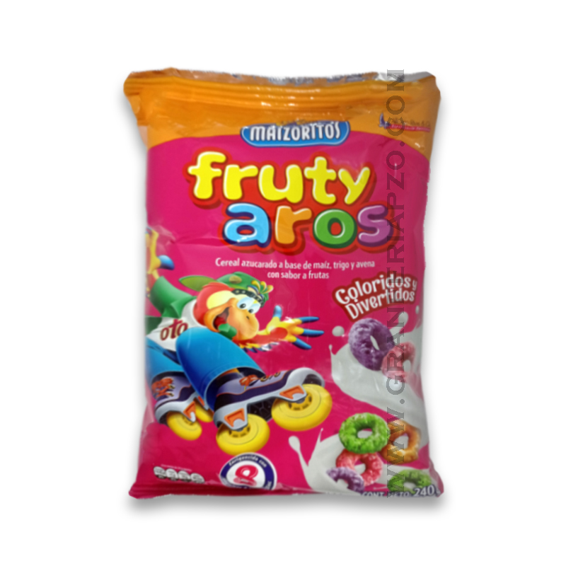 MAIZORITOS CEREAL FRUTY AROS 240 GR