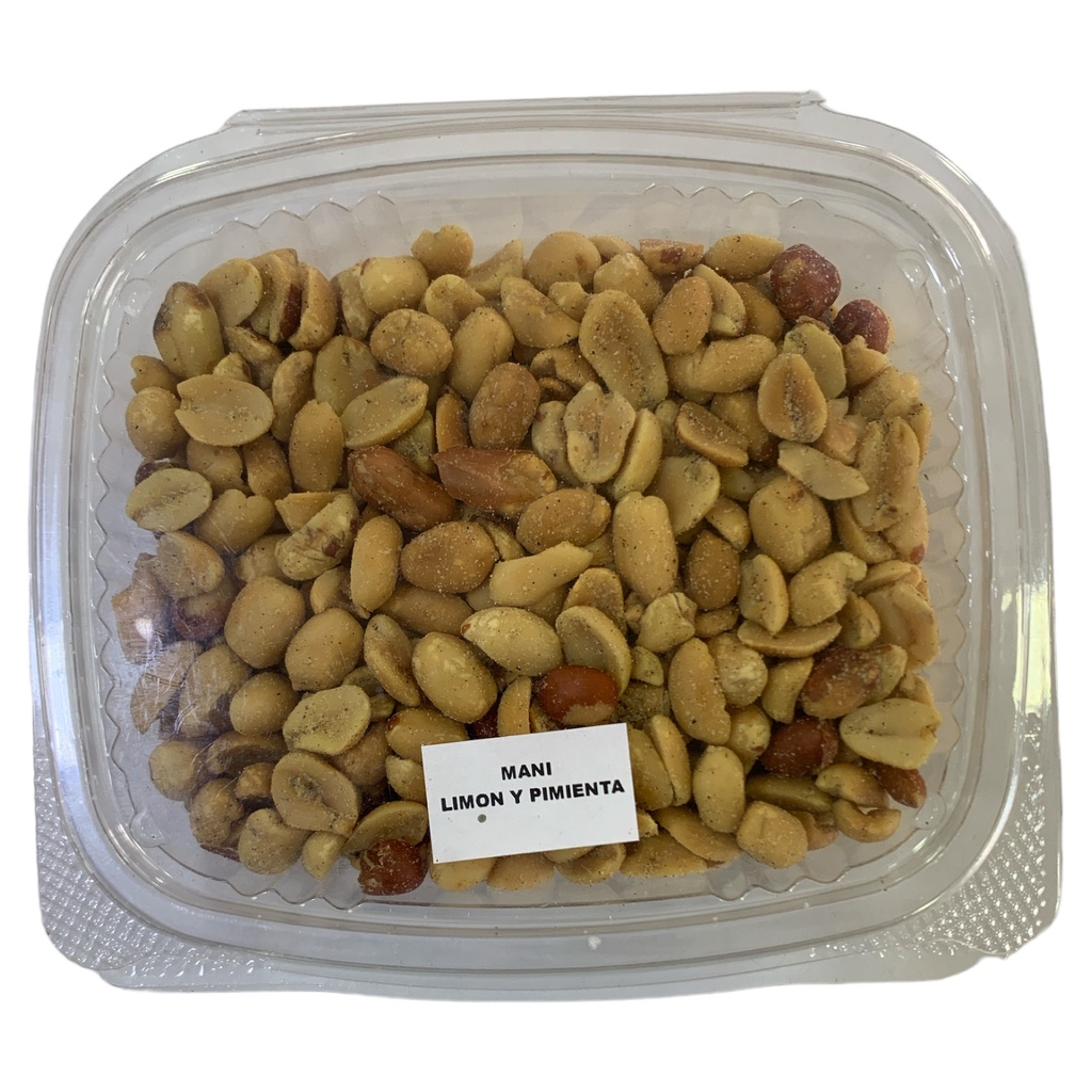 MANI LIMON Y PIMIENTA X KG
