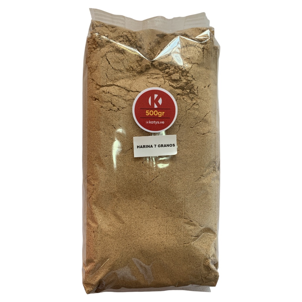 HARINA 7 GRANOS X KG (AMARANTO,ARROZ INTEGRAL,CEBADA,HABAS,MAIZ,QUINOA Y TRIGO)