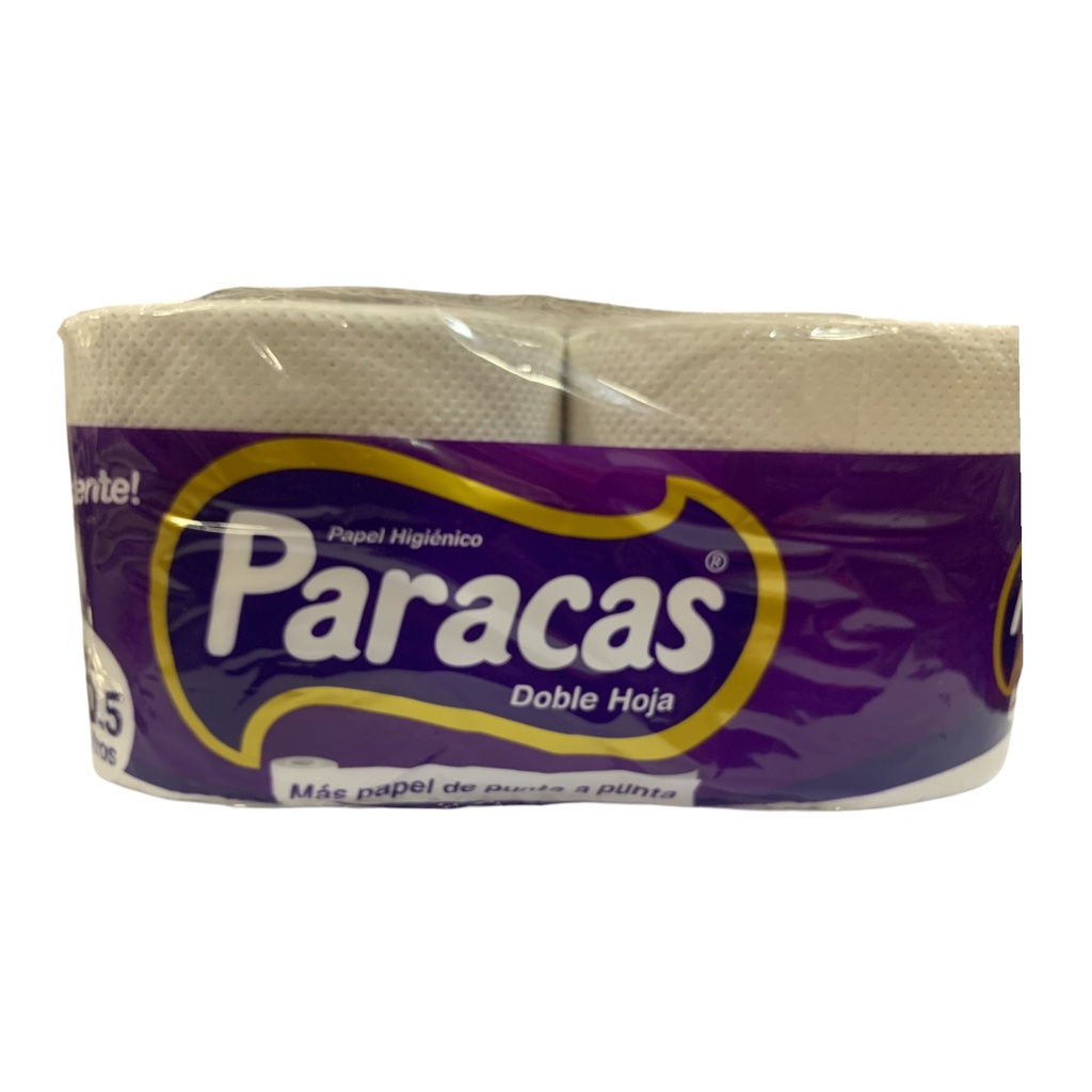 PAPEL HIGIENICO PARACAS MORADO 165 HOJAS (PACK 2 ROLLOS)