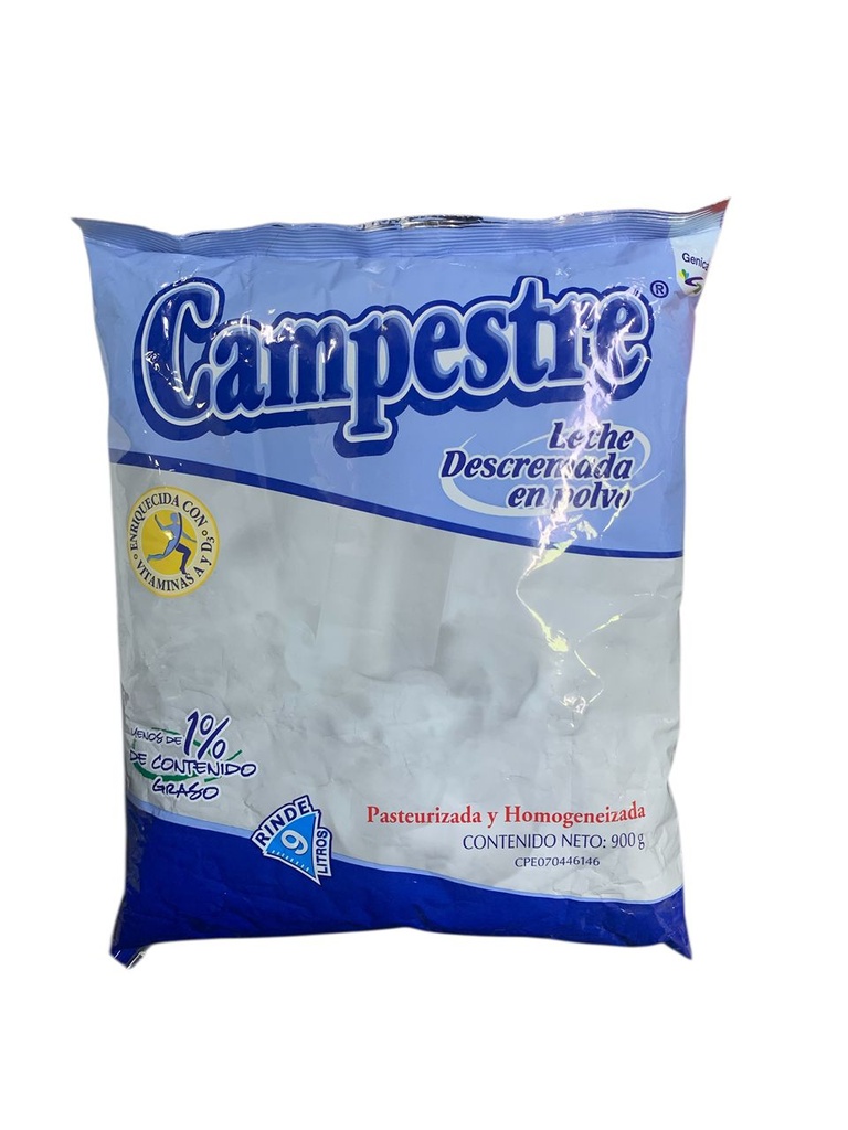 LECHE DESCREMADA CAMPESTRE 900GR
