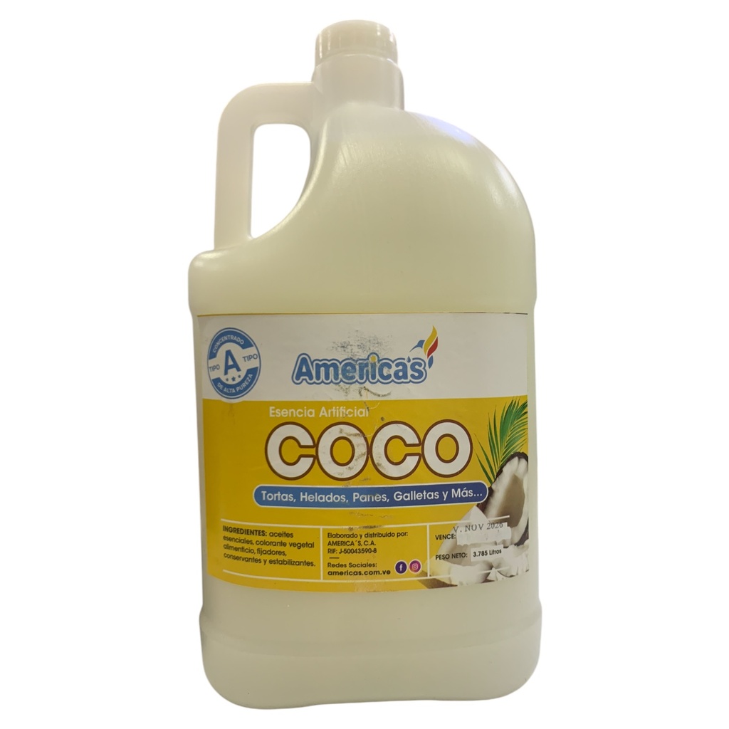 ESENCIA COCO AMERICAS 3.785 LT