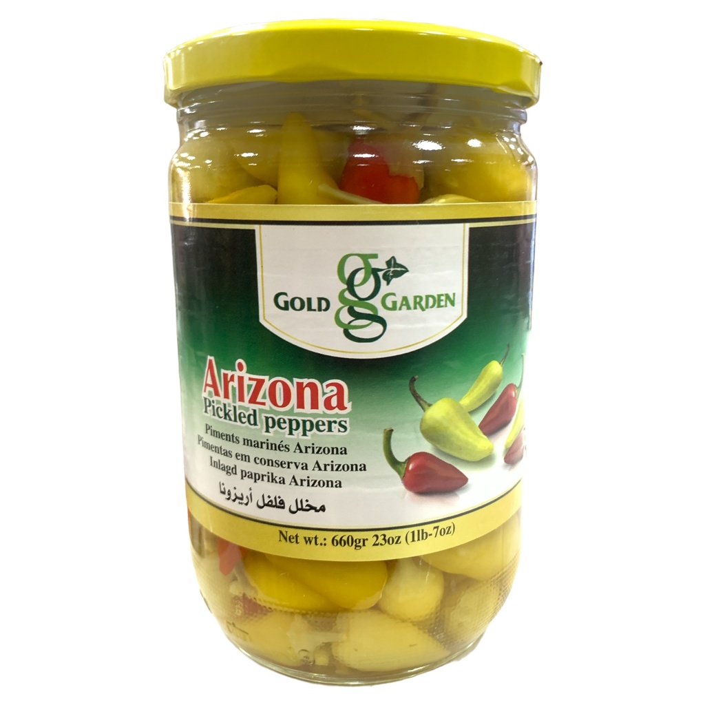 PICKLED PEPPERS (ARIZONA) GOLD GARDEN 660GR