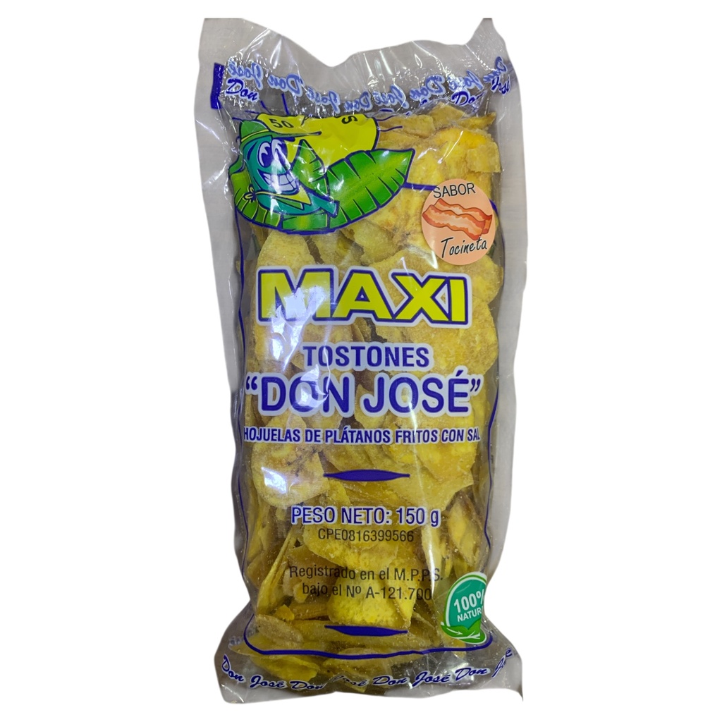 MAXI TOSTONES DON JOSE SABOR A TOCINETA 150GR
