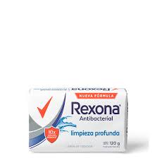 REXONA JABON EN BARRA  ANTIBACTERIAL 120GR