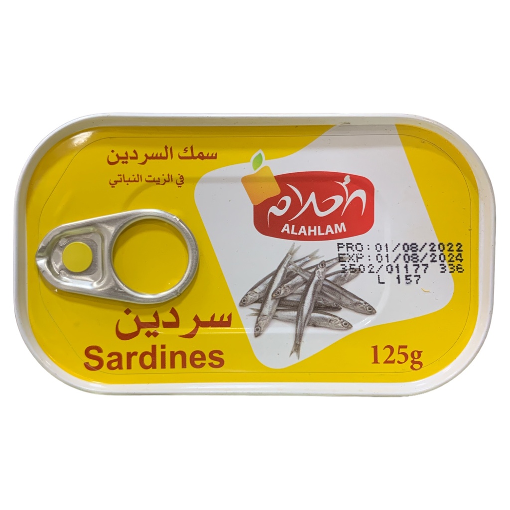 SARDINA ALAHLAM 125GR
