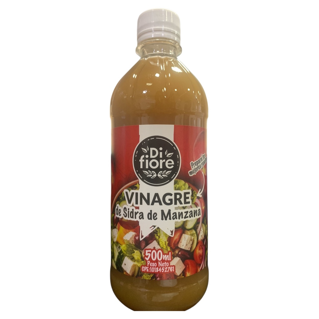 VINAGRE DE MANZANA DI FIORE 500ML