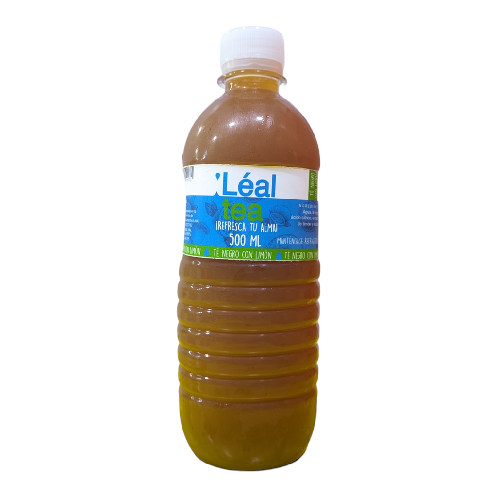 TE NEGRO CON LIMON LEAL TEA 500 ML