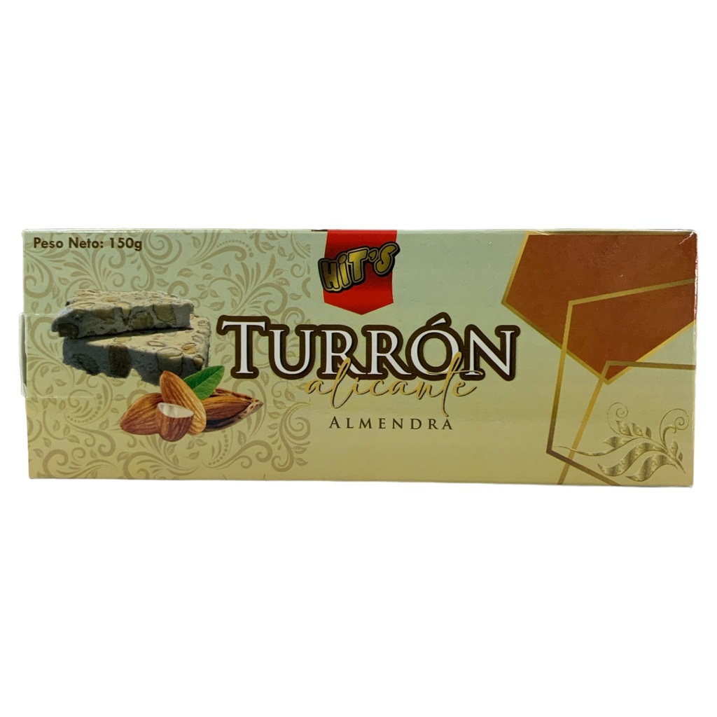 TURRON BLANCO C/ ALMENDRA ALICANTE 150GR