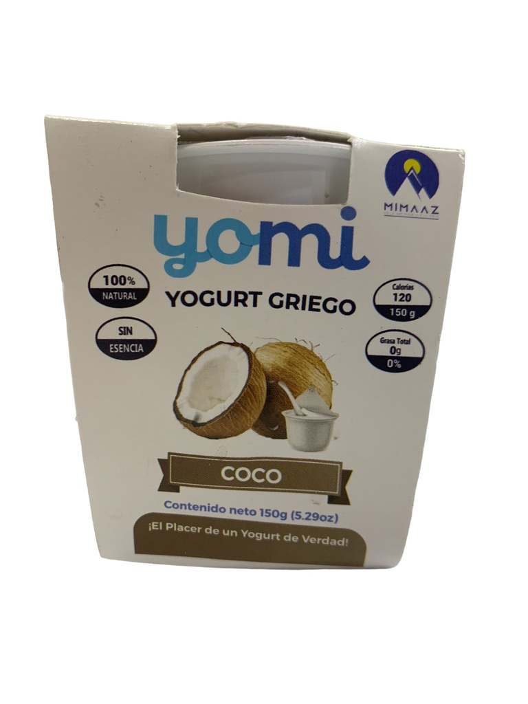 YOGURT GRIEGO YOMI COCO 150G