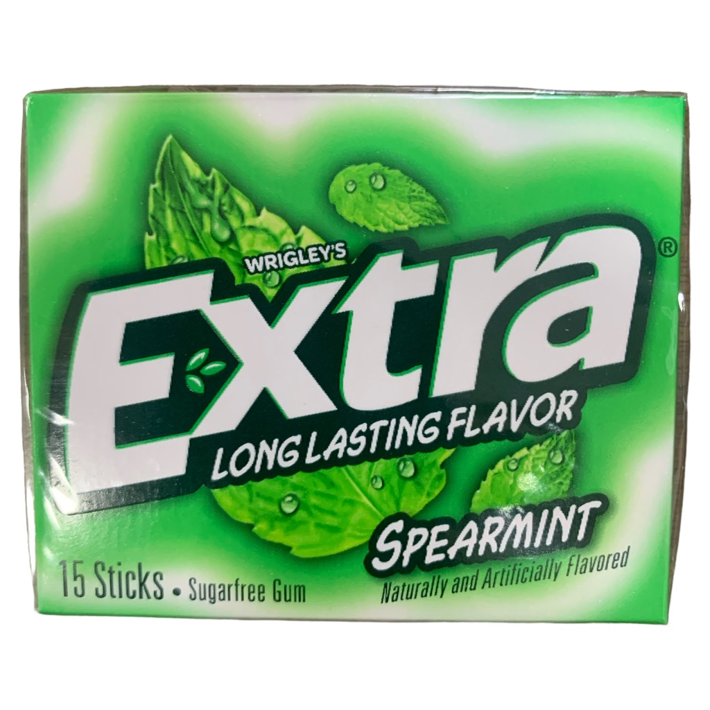 EXTRA CHICLES YERBABUENA 15 STICKS