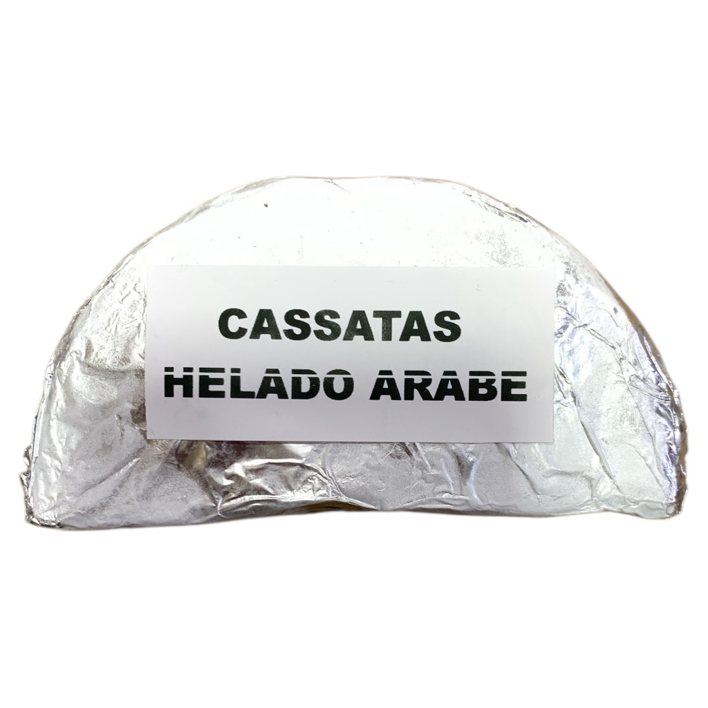 CASSATAS HELADO ARABE X UND