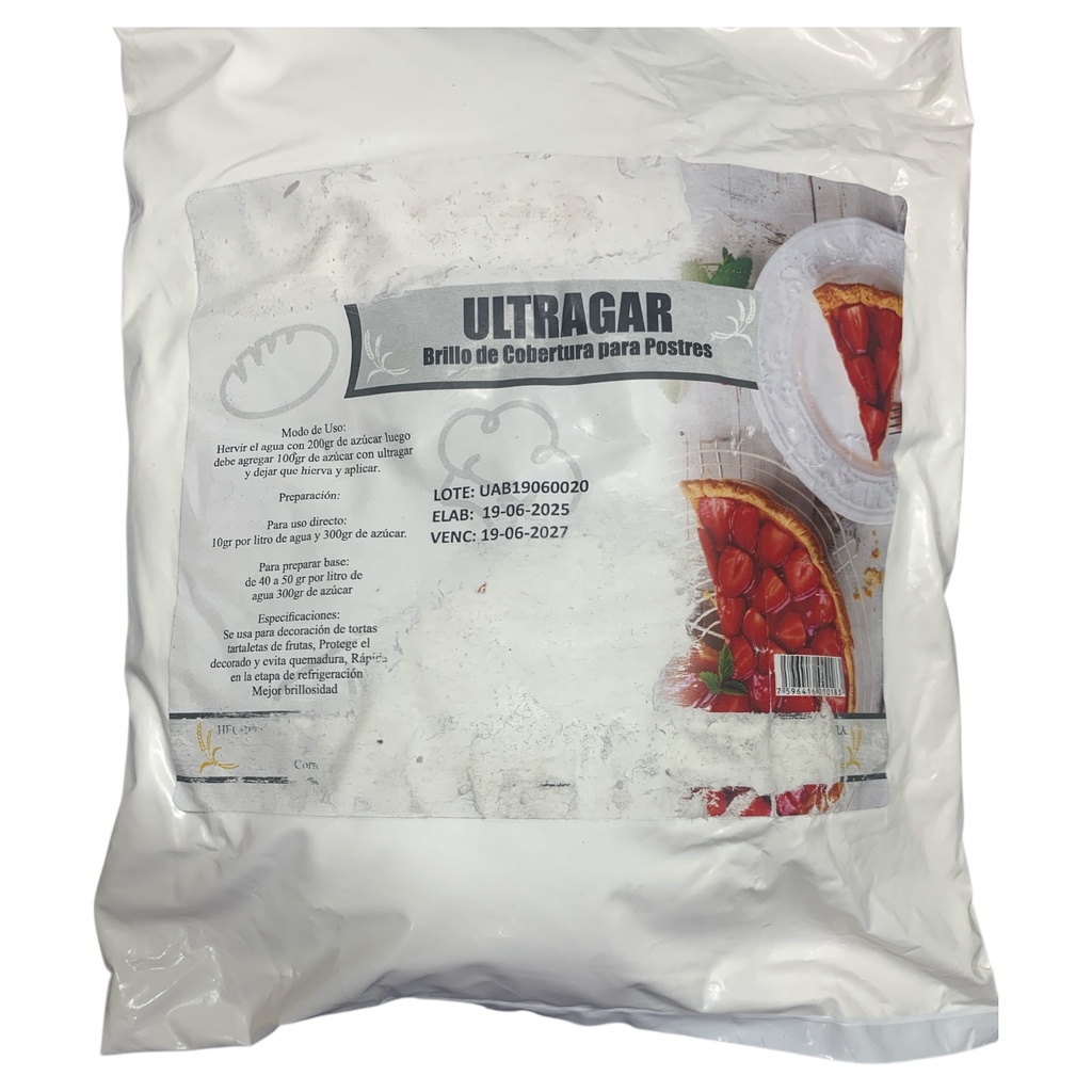 BRILLO DE COBERTURA PARA POSTRES AGAR-AGAR