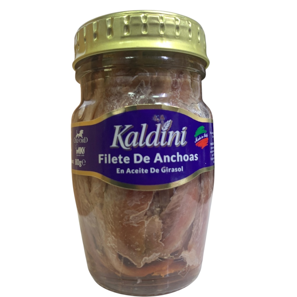 FILET DE ANCHOAS KALDINI 80GR