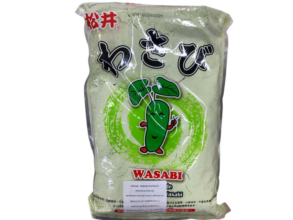 WASABI-POLVO DE RABANO PICANTE OCEANIA X KG