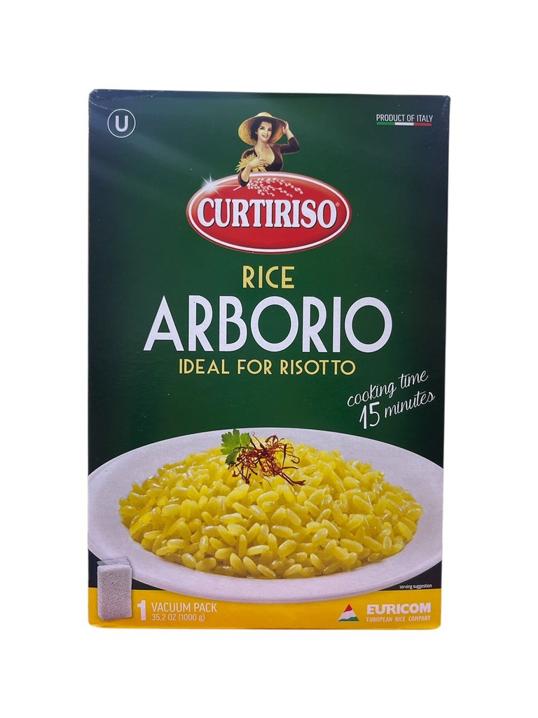 ARROZ BLANCO ARBORIO CURTIRISO OCEANIA 1KG
