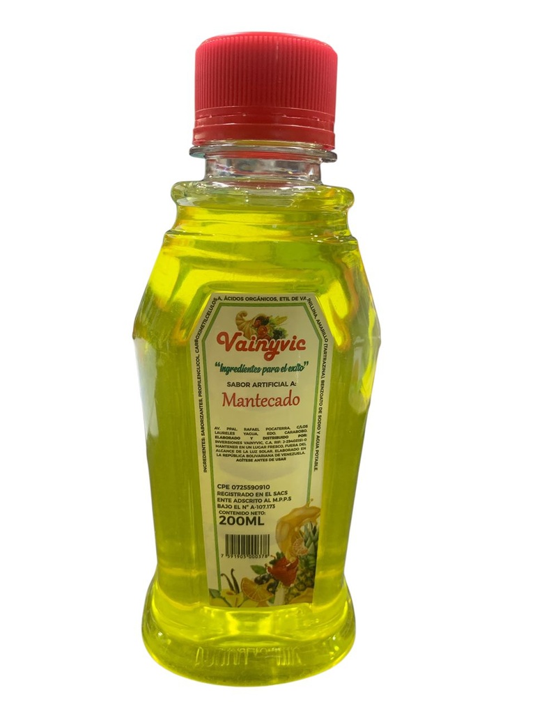 ESENCIA MANTECADO 200ML VAINYVIC