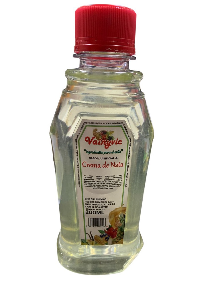 ESENCIA CREMA DE NATA 200ML VAINYVIC