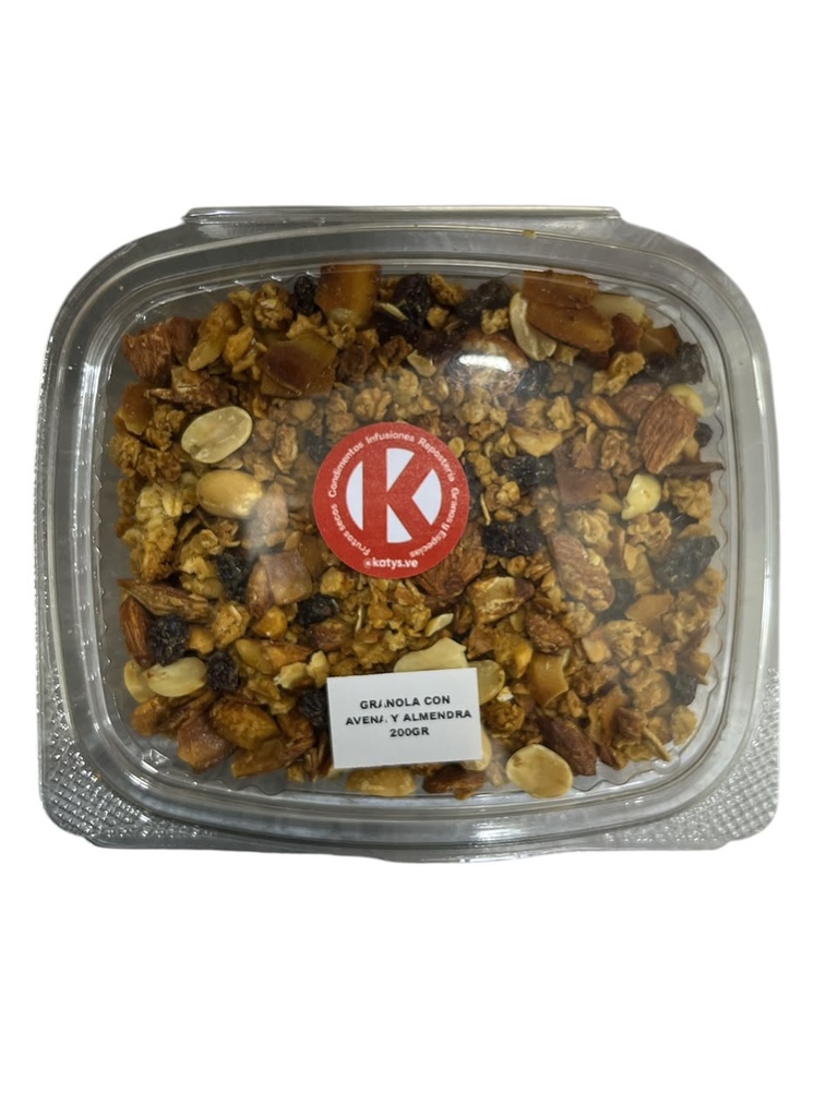 GRANOLA CON AVENA Y ALMENDRAS (GOURMET) X KG