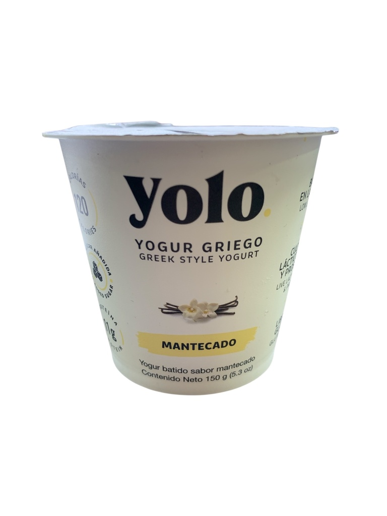 YOGURT GRIEGO BATIDO MANTECADO YOLO 150GR