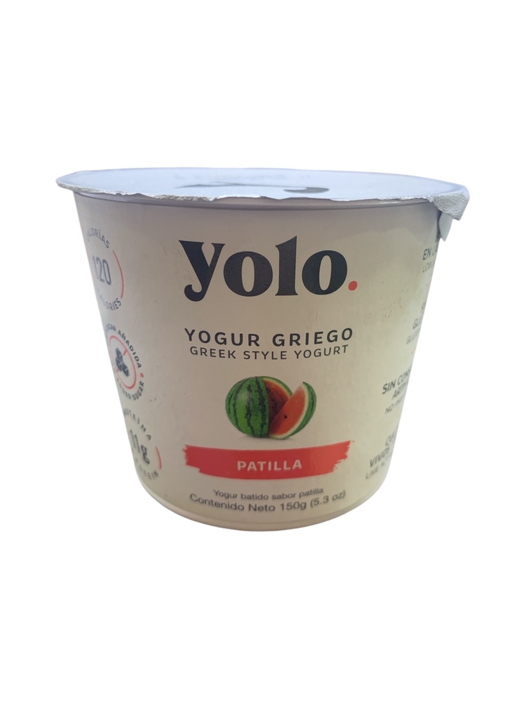YOGURT GRIEGO BATIDO PATILLA YOLO 150GR