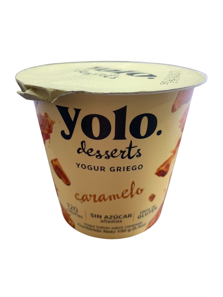YOGURT GRIEGO BATIDO CARAMELO YOLO 150GR