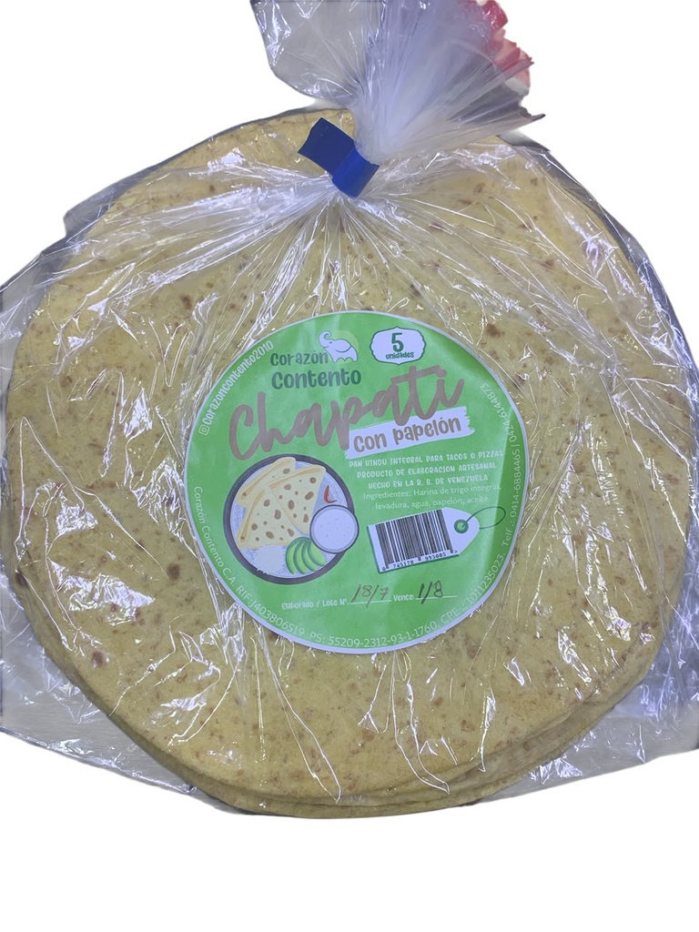 TORTILLAS DULCES CHAPATIS 5 UND