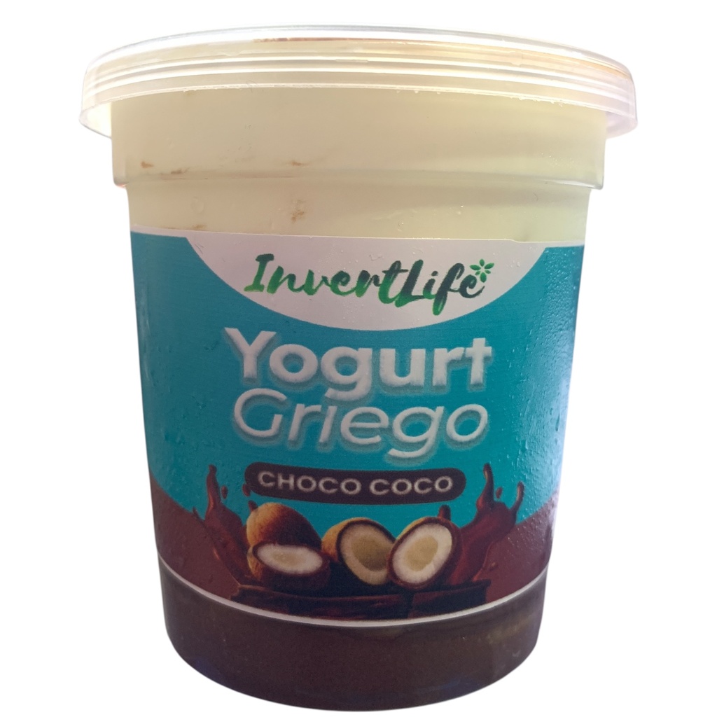 YOGURT GRIEGO CHOCO COCO 220GR INVERTLIFE