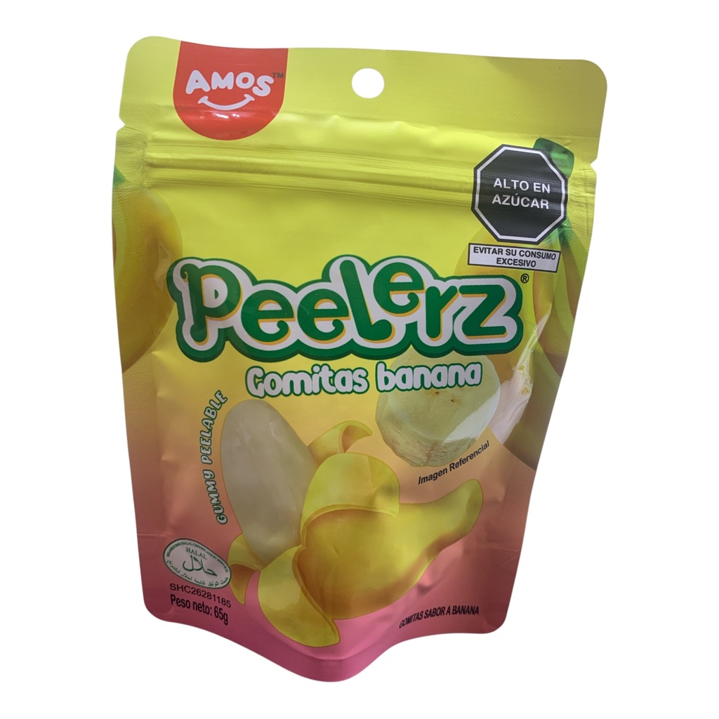 AMOS PEELERZ GUMMY BANANA 65G