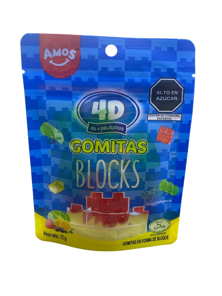 GOMITAS 4D BLOCKS AMOS 72GR