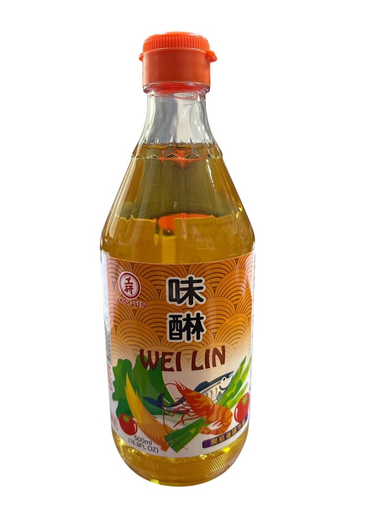 VINAGRE DE VINO DE ARROZ MIRIN KONG YEN OCEANIA 500ML