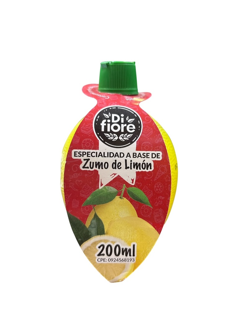 ZUMO DE LIMON DI FIORE 200ML