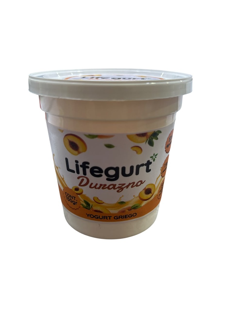 YOGURT GRIEGO LIFEGURT DURAZNO 150GR