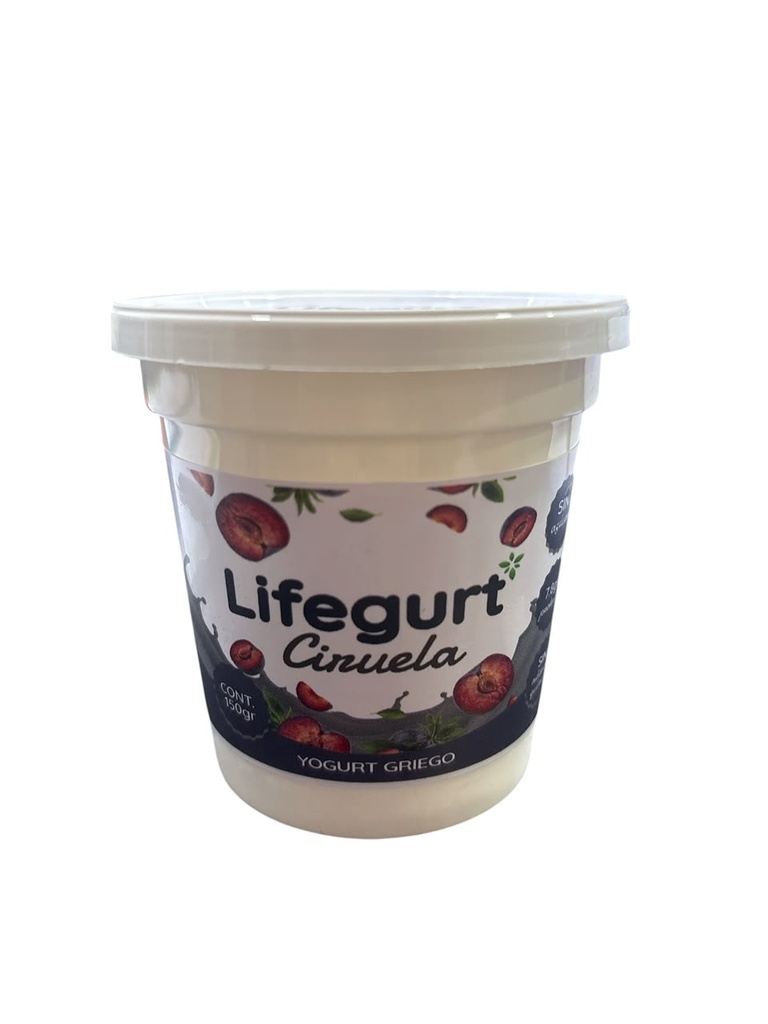 YOGURT GRIEGO LIFEGURT CIRUELA 150GR