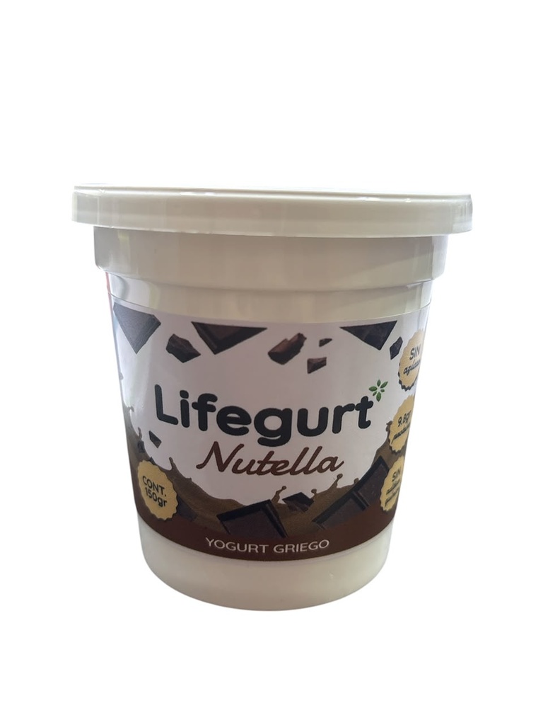 YOGURT GRIEGO LIFEGURT NUTELLA 150GR