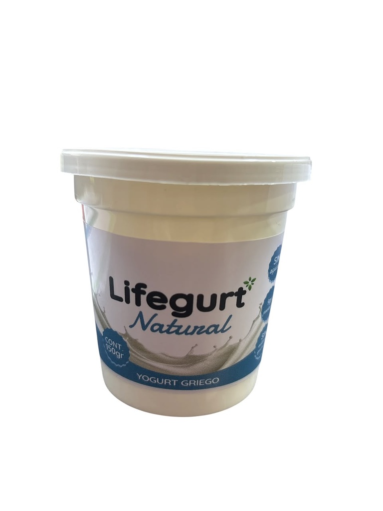 YOGURT GRIEGO LIFEGURT NATURAL DULCE 150GR