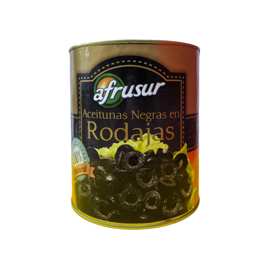 ACEITUNAS NEGRAS EN RODAJAS  X 3KG