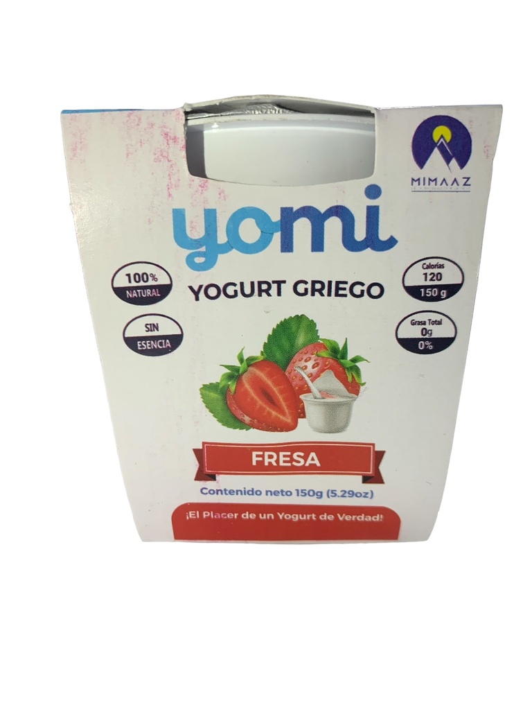 YOGURT GRIEGO YOMI FRESA 150G
