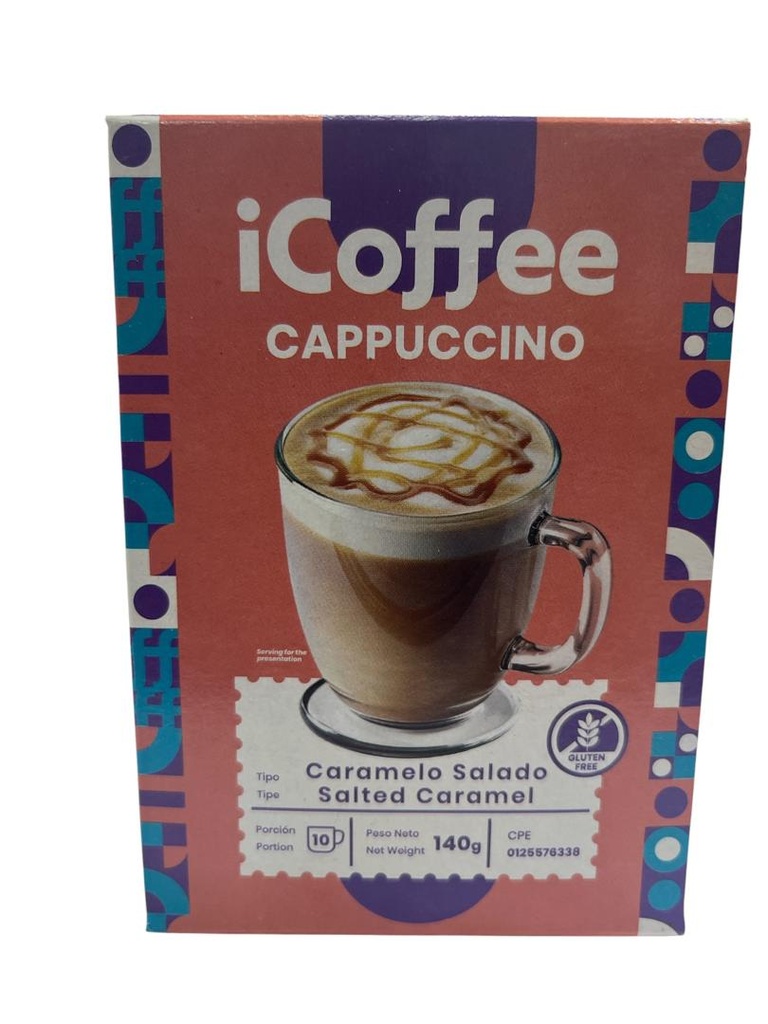 CAFE CAPUCCINO INSTANTANEO CARAMELO 140GR