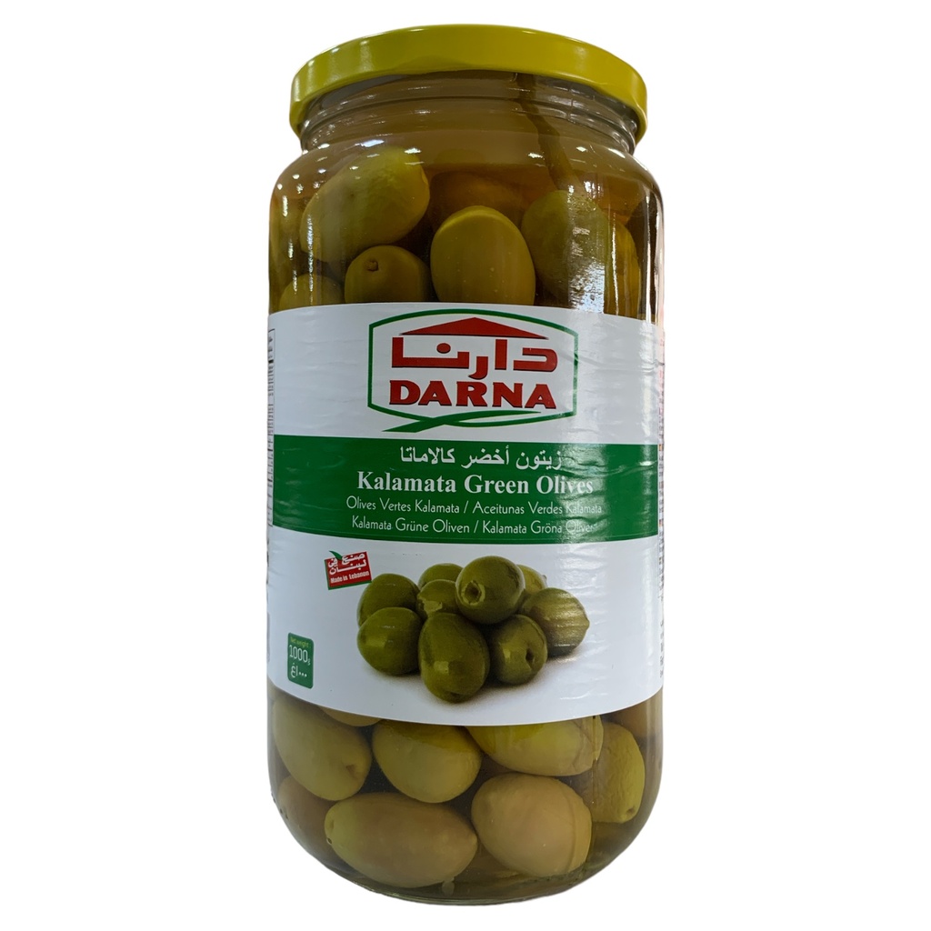 ACEITUNAS KALAMATA VERDE 1KG DARNA