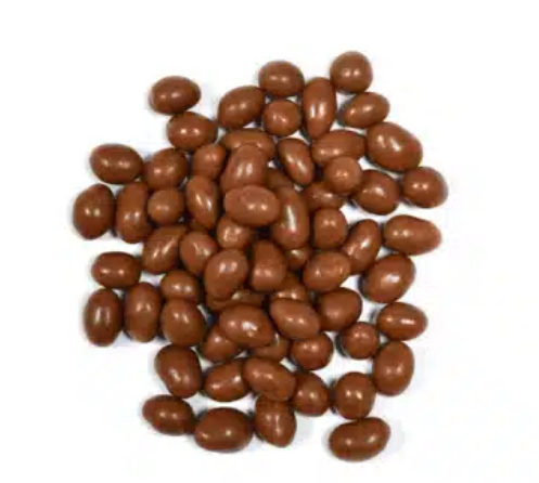 ALMENDRAS CUBIERTAS CON CHOCOLATE CON LECHE X KG