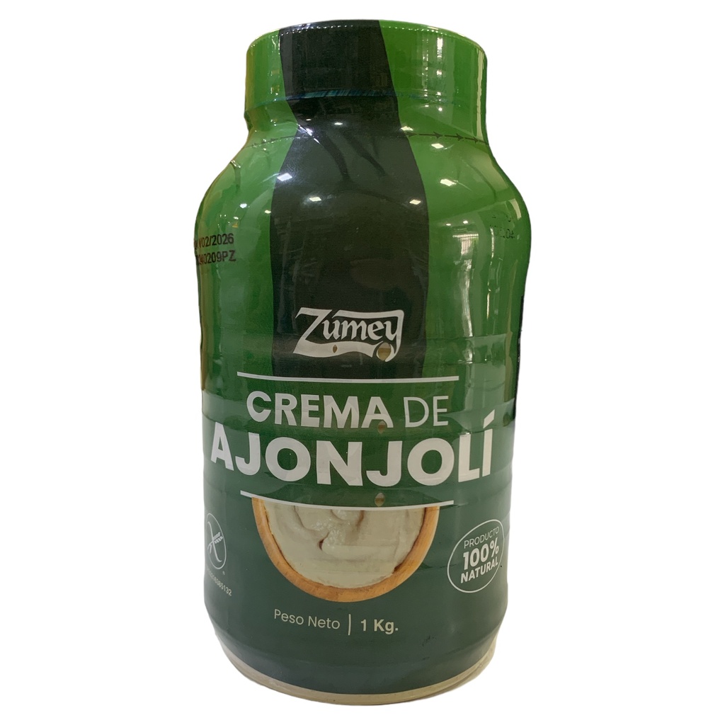 CREMA DE AJONJOLI ZUMEY 1KG