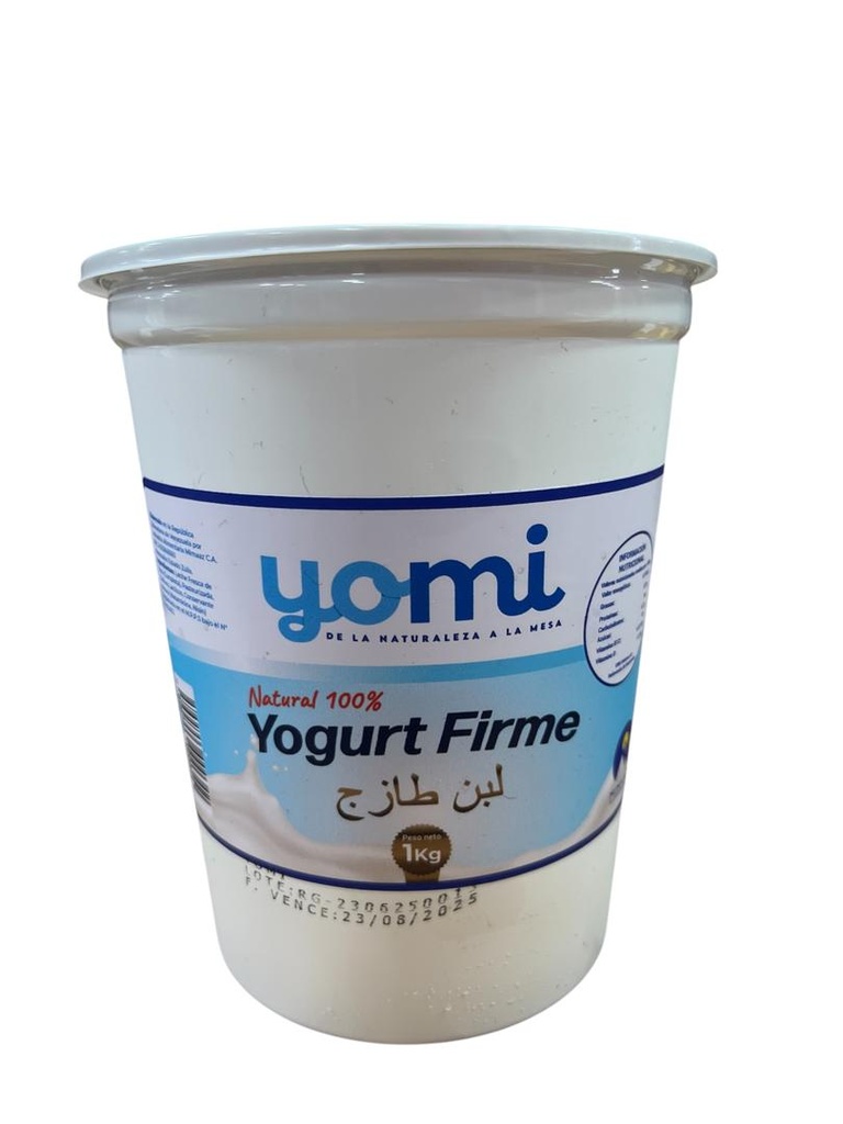 YOGURT FIRME YOMI 1KG