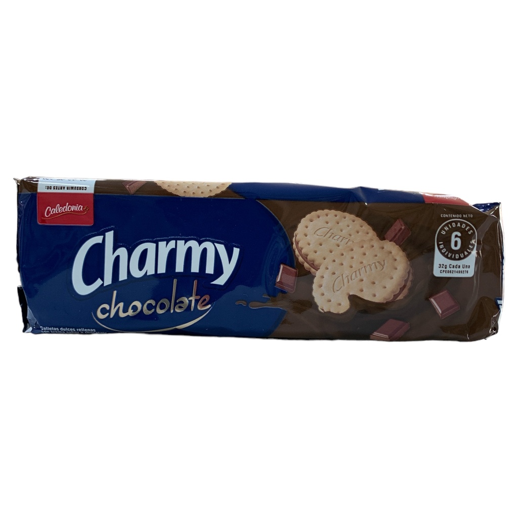 GALLETA CHARMY DE CHOCOLATE 192 GR