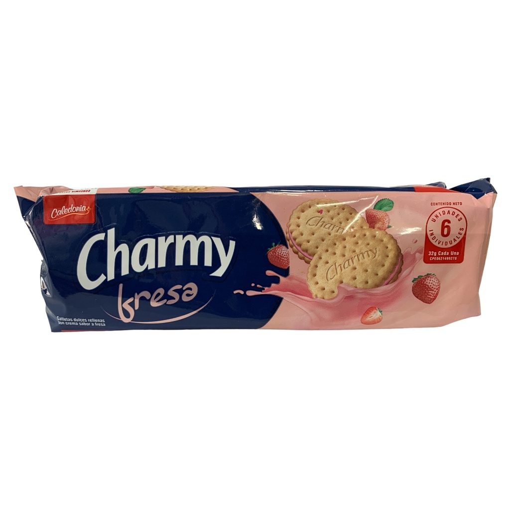 GALLETA CHARMY DE FRESA 192 GR