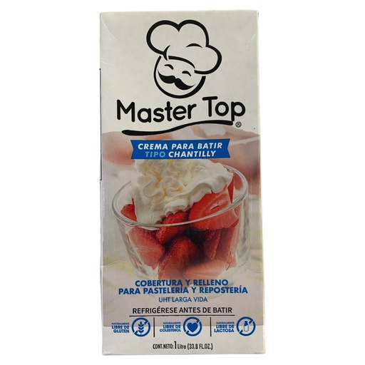 [K1509] MASTER TOP CHANTILLY 1LT